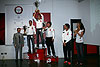 Il podio con premiazione effettuata da Mega Gale.  Foto di Campionato Italiano Guida Sicura 2006